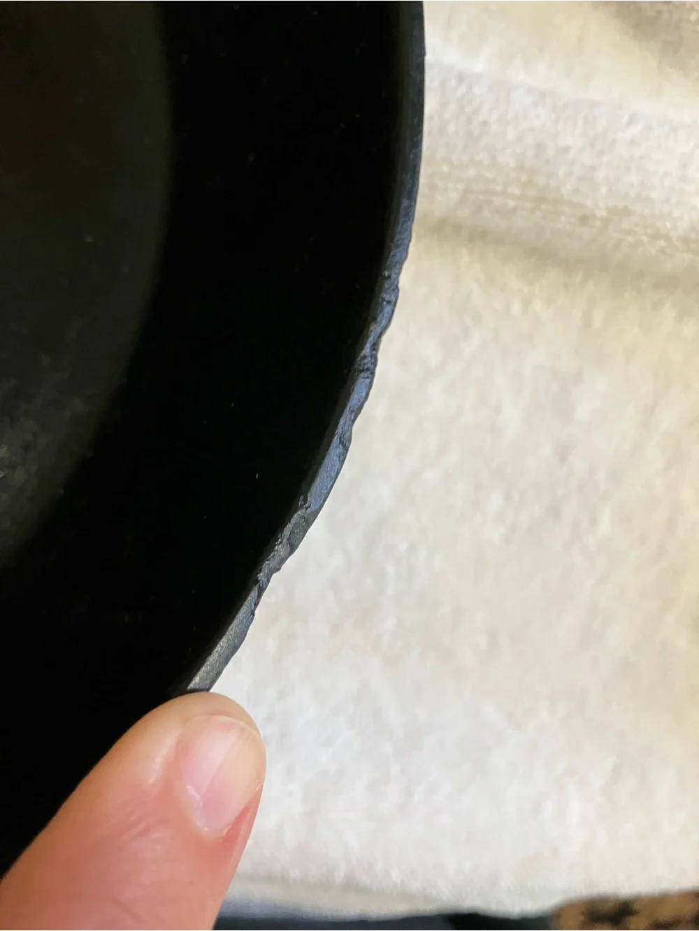 Antique Griswold #6 Black Cast Iron Skillet -9inch  Heavy-Duty Frying Pan